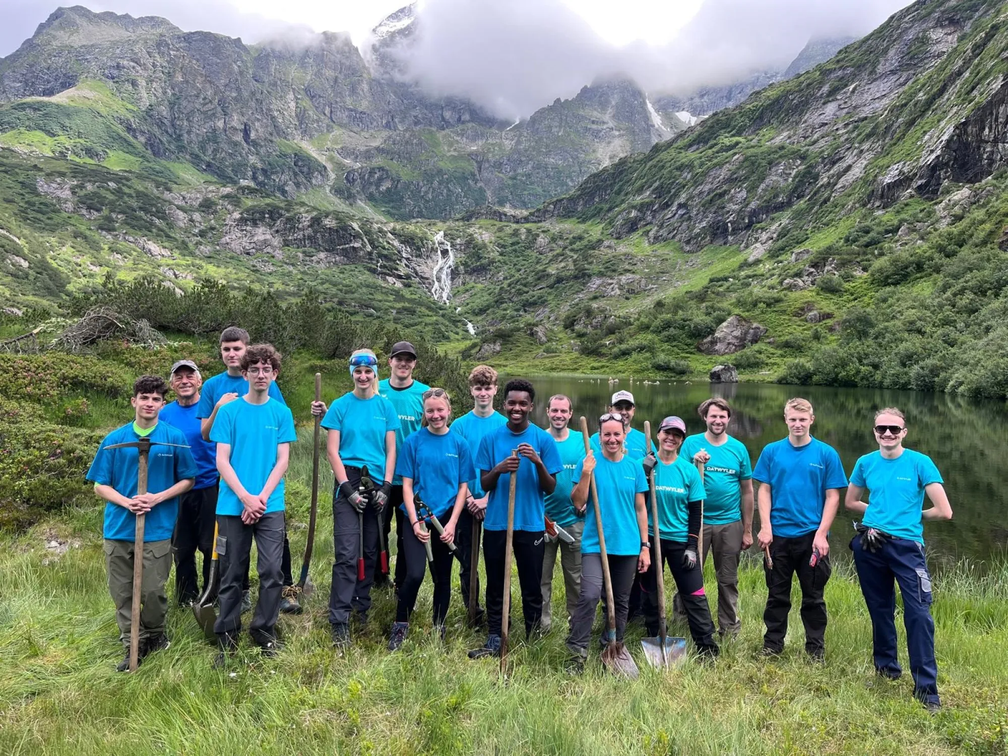 Gruppenfoto Lehrlingslager 2025